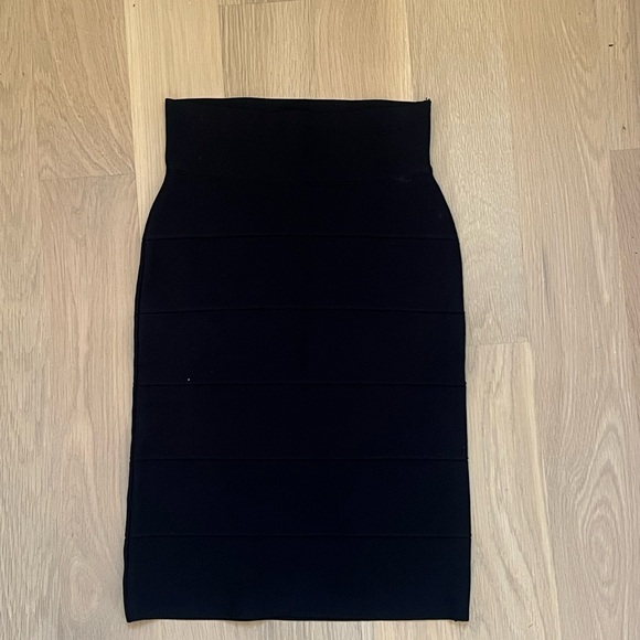 BCBGMaxAzria Black Pencil Skirt - Picture 1 of 6